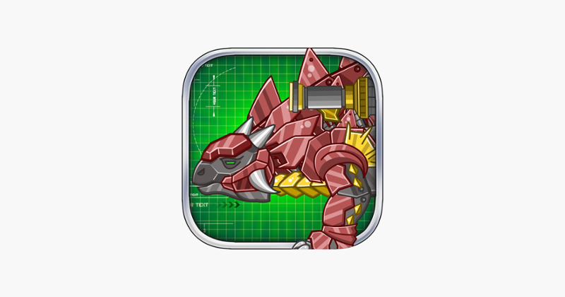 Steel Dino Toy:Mechanic Ankylosaurus-2 player game Image