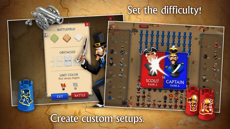 Stratego: Single Player screenshot