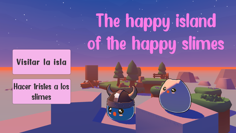 The happy island of the happy slimes Image