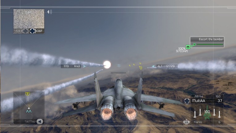 Tom Clancy's H.A.W.X screenshot