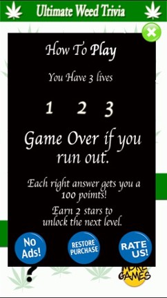 Ultimate Weed Trivia screenshot