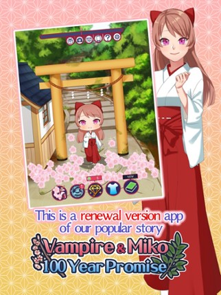 Vampire &amp; Miko 100Yr Promise N screenshot