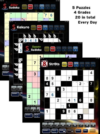 5 Daily Puzzles Image