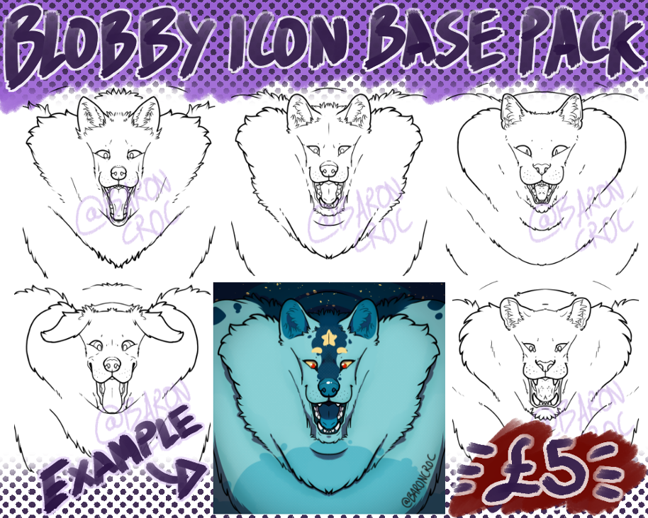 Games like Blobby Face Icon Base Pack 1 - The Cat to Canine Pipeline