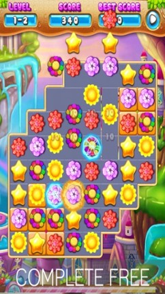 Bloom Flower Mania - Match Flowers Color Blast screenshot