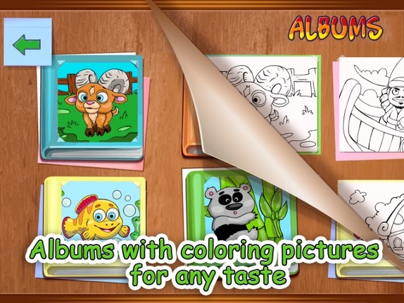 Brush and Smudge - coloring book Image