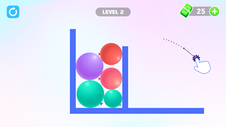 Thorn And Balloons: Bounce pop screenshot