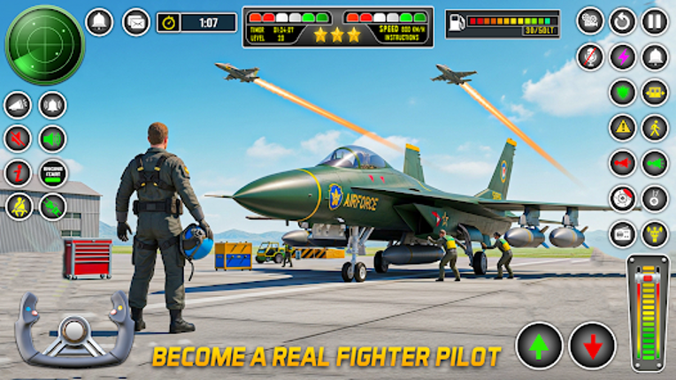 Fighter Jet Game 2025 screenshot
