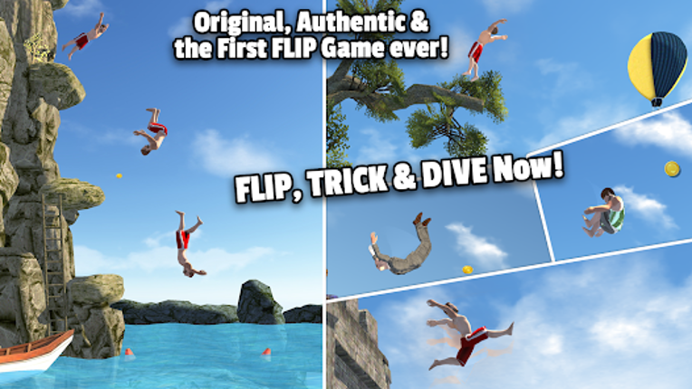 Flip Diving Image