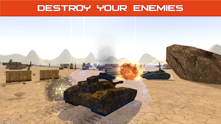 Tank Combat：Offline Battlezone Image