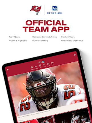 Tampa Bay Buccaneers Mobile screenshot