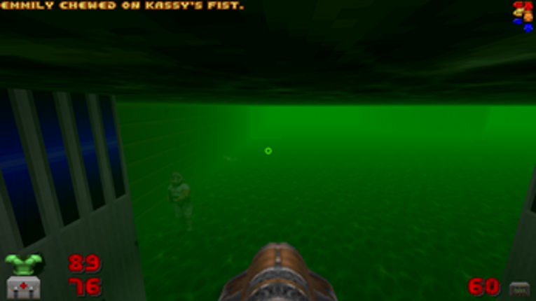 Abandoned Nukage Center (Doom Deathmatch Wad) screenshot