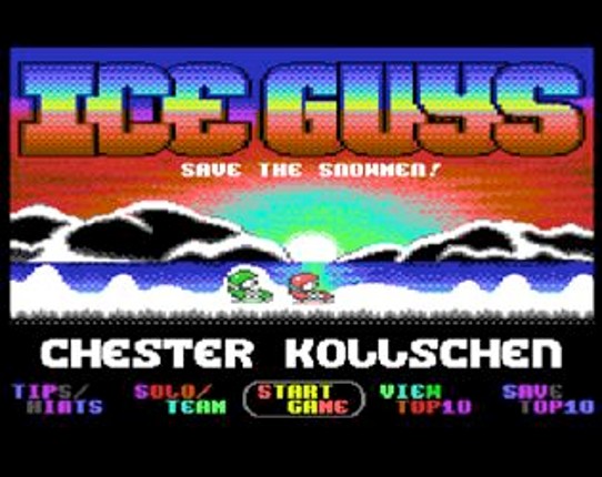 Ice Guys (C64) Game Cover