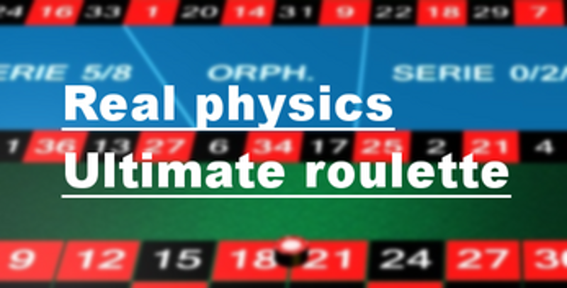 Ultimate Roulette 3d real physics Image