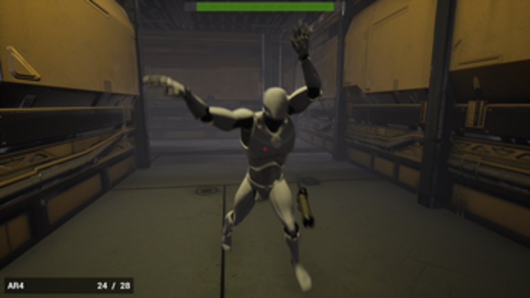 Zombie Spaceship Level (Demo) screenshot