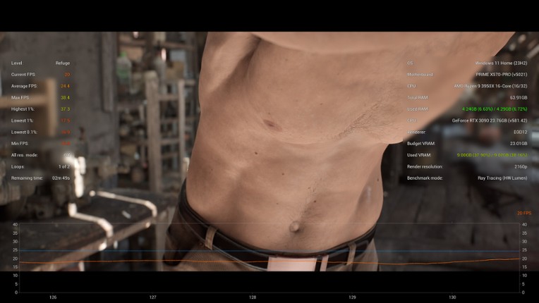 GameTechBench screenshot