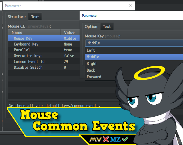 Games like Hakuen Studio Mouse Common Events