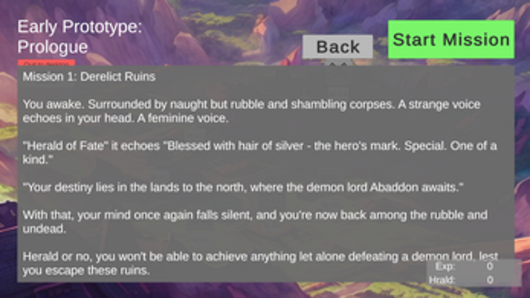 [Prototype Demo] Herald of Fate screenshot