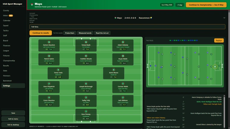 Irish Sport Manager Image