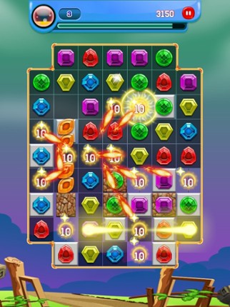 Magic Gems - Match 3 Puzzles screenshot