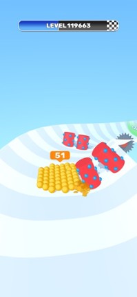 Marbles Race 3D ! screenshot