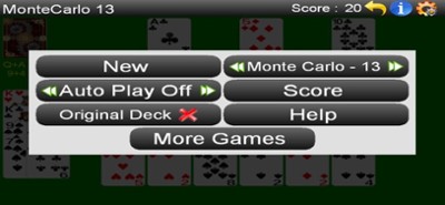 Monte Carlo Solitaire -- Lite Image