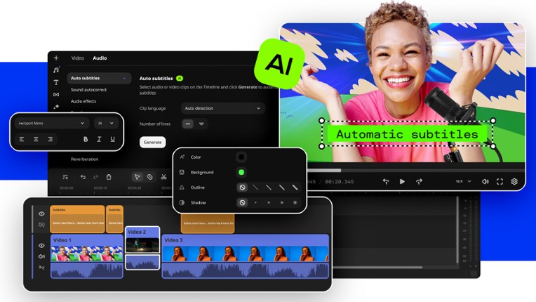 Movavi Video Editor 2025 screenshot