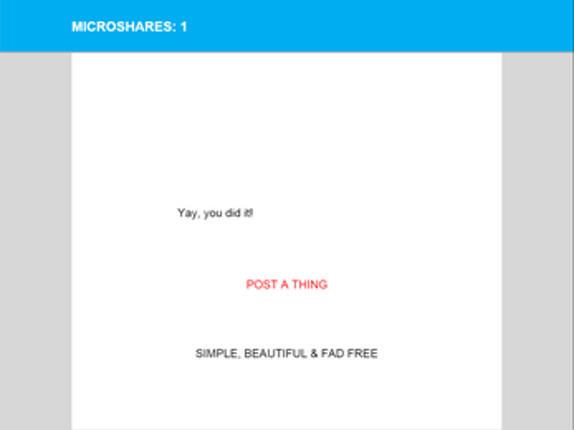 Spacebook screenshot
