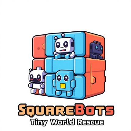 SquareBots: Tiny Match 3x3 Rescue! Image