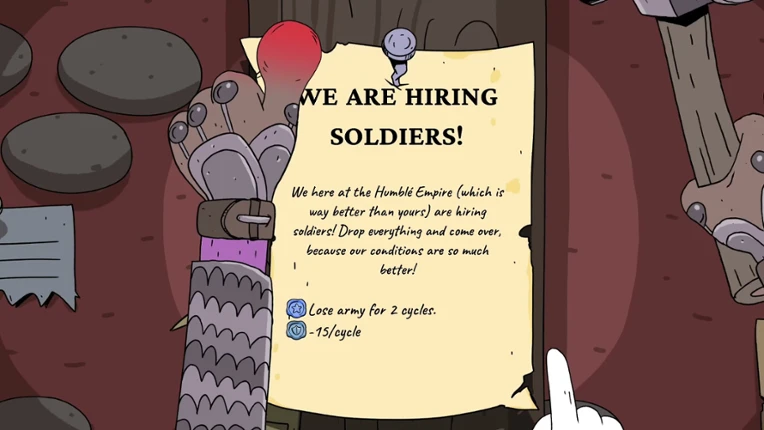 Stamperor! The Jester's Decree screenshot