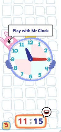 Tell the Time with Bubbimals screenshot