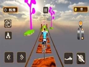 Temple Cycle Rider Mega Stunts Image