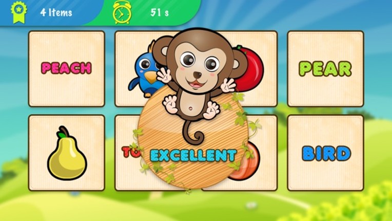 ABC Jungle Words for preschoolers, babies, kids, learn English screenshot