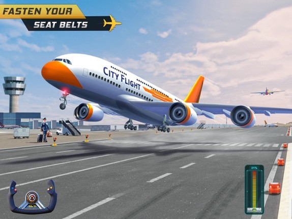 Airplane Pilot Flight: 3D Game screenshot