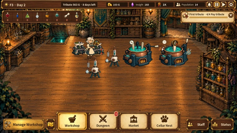 Alchemist: Infinite Corridor screenshot