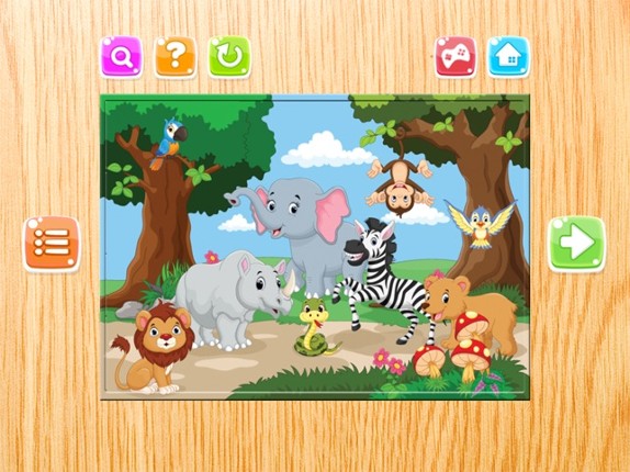 Animals Puzzle Games Free Jigsaw Puzzles for Kids Image