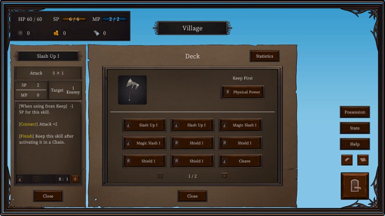 Ax Roguelike screenshot