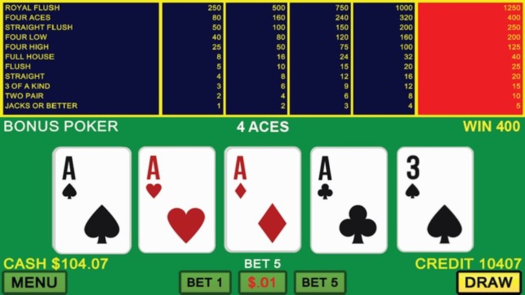 Bonus Poker Casino Image