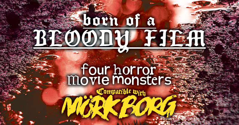 Born of a Bloody Film Game Cover