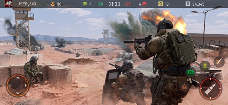 Code Of War 2: Gun shooter FPS screenshot
