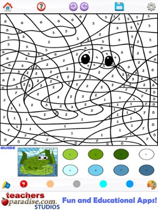 Color By Number Coloring Games screenshot