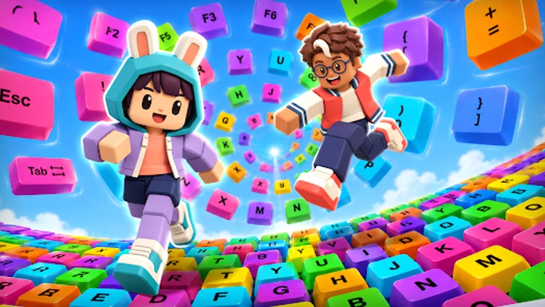 Obby ASMR: Keyboard Run screenshot