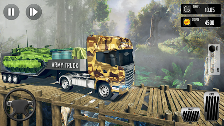 Army Simulator Truck games 3D screenshot