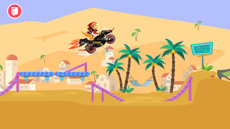 Dirt Bike Games for Kids screenshot