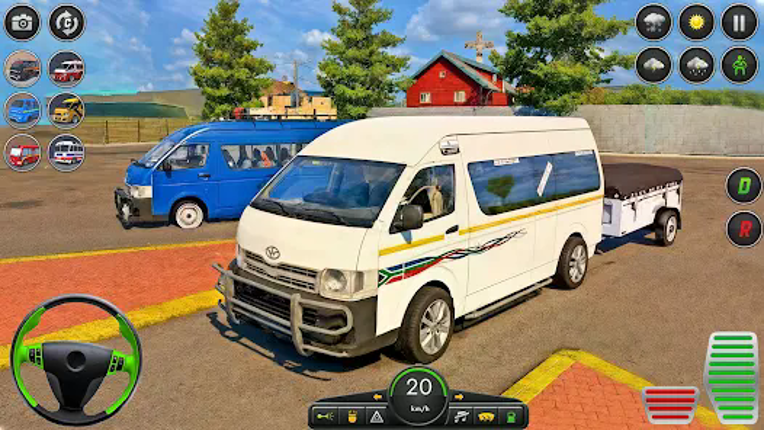 Van Driving Game Van Game screenshot