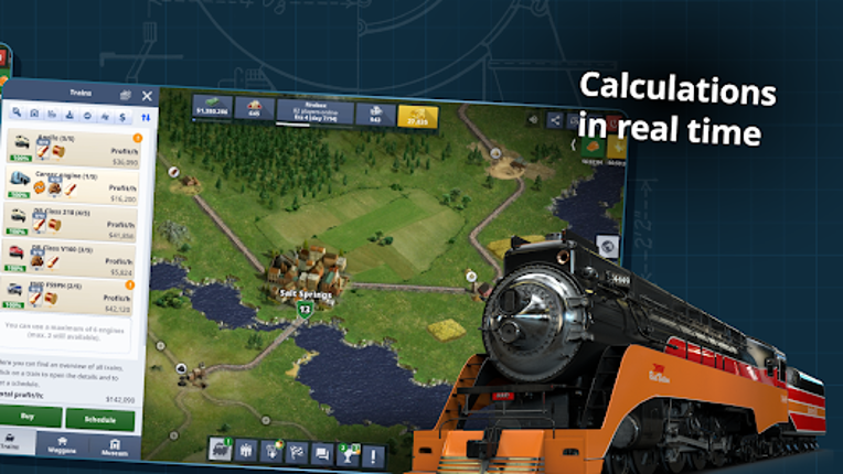 Rail Nation - Railroad Tycoon screenshot