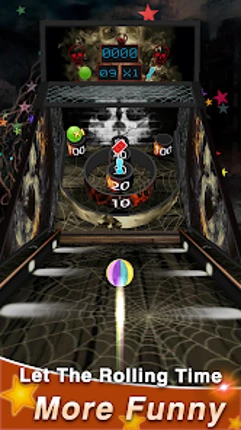 Roller Ball:Skee Bowling Game screenshot