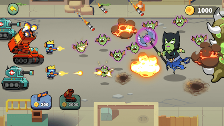 Merge Mech vs. Zombie Brawl Image