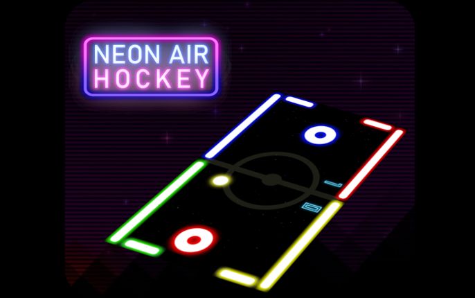 Neon Air Hockey Game Cover