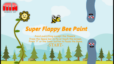 Super Flappy Bee Paint Image